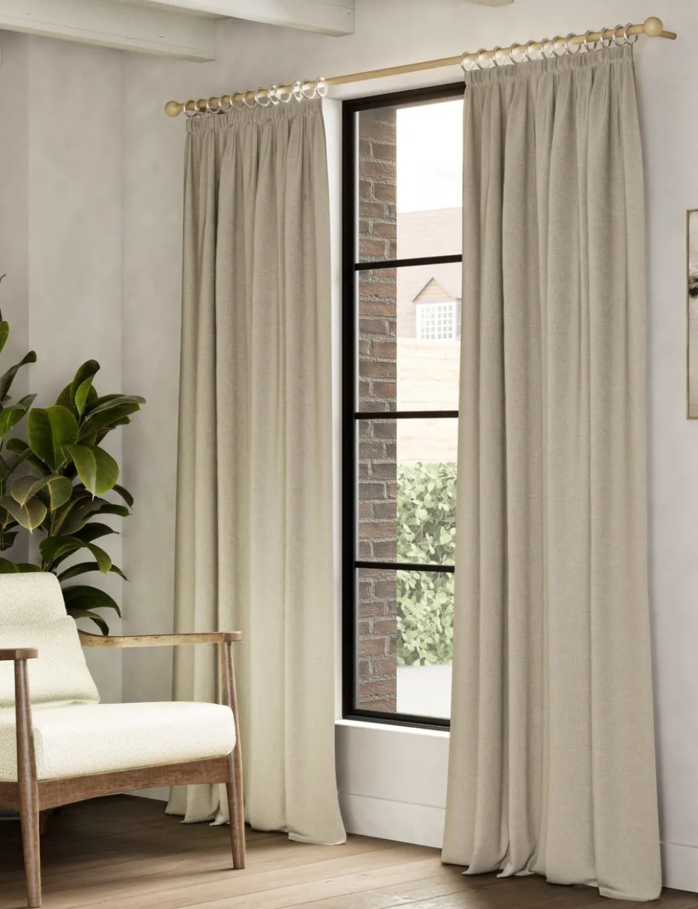 Isabelle Pencil Pleat Blackout Curtains