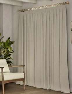 Isabelle Pencil Pleat Blackout Curtains