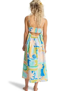 Island Life Cotton Rich Midaxi Beach Dress