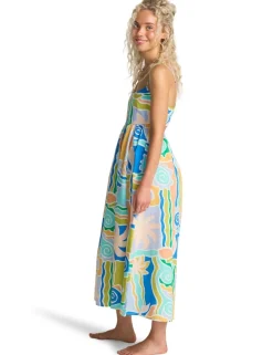 Island Life Cotton Rich Midaxi Beach Dress
