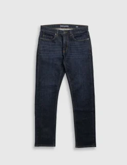 Italian Straight Fit Vintage Wash Jeans
