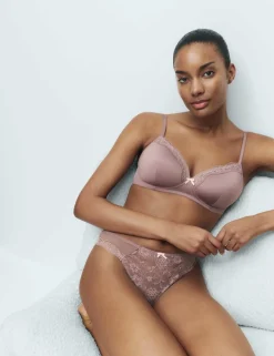 Jasmine Lace Non Wired Full Cup Bra (A-E)