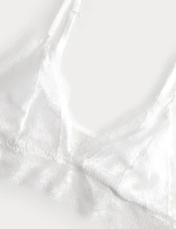 Jasmine Lace Non Wired Longline Bralette (A-E)