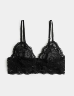Jasmine Lace Non Wired Longline Bralette (A-E)