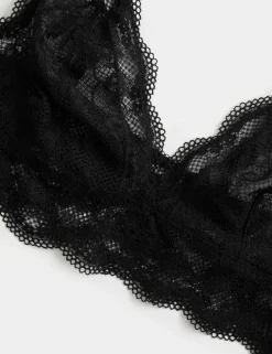 Jasmine Lace Non Wired Longline Bralette (A-E)