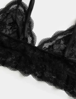 Jasmine Lace Non Wired Longline Bralette (A-E)