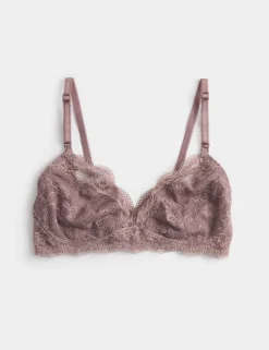 Jasmine Lace Non Wired Maternity Nursing Bra B-H
