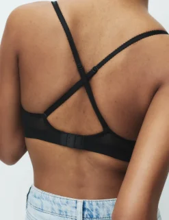 Jasmine Lace Non Wired Plunge Bra (A-E)