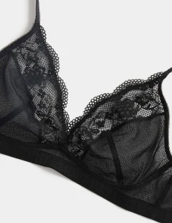 Jasmine Lace Non Wired Plunge Bra (A-E)