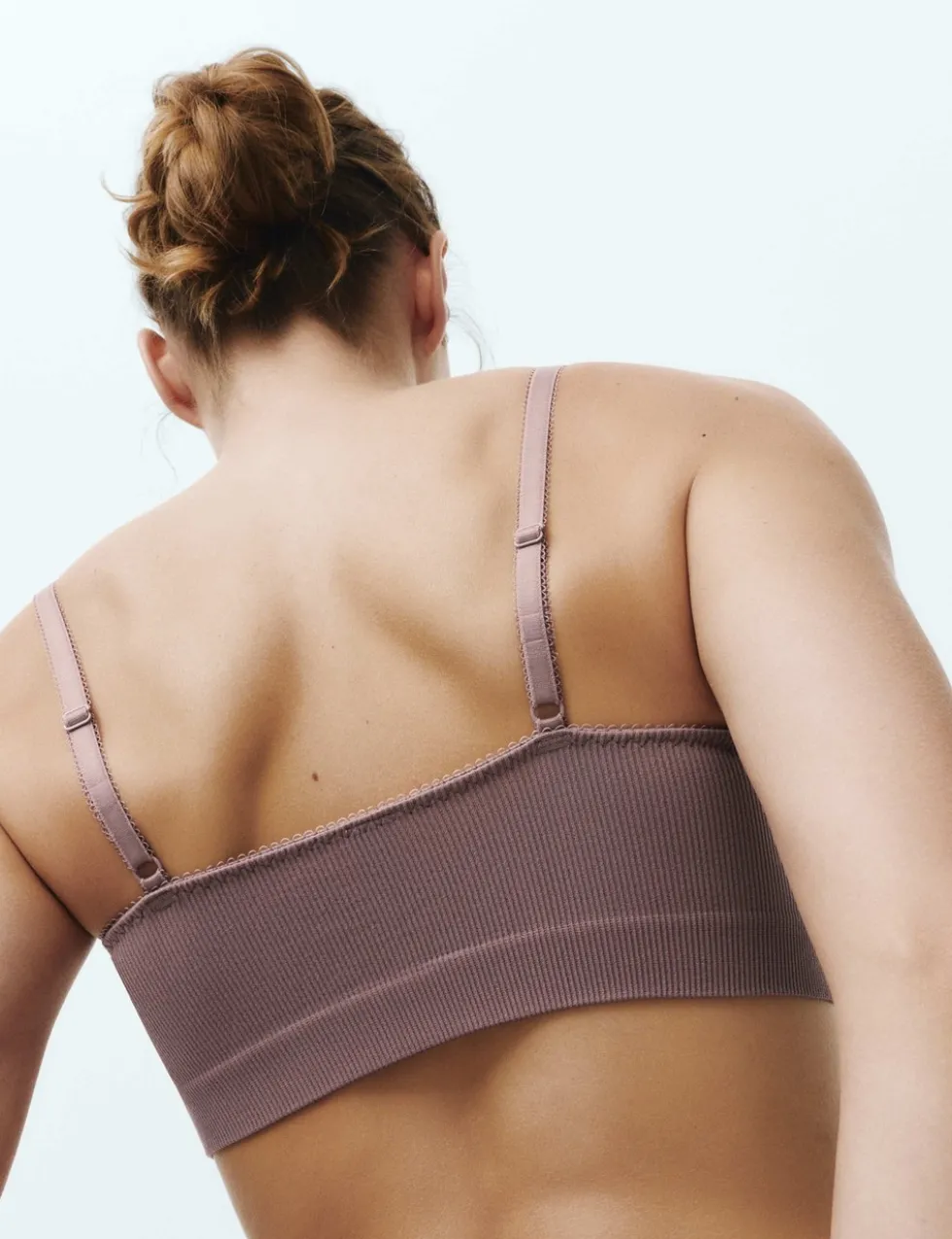 Jasmine Lace Non Wired Seamfree Crop Top