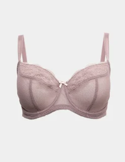 Jasmine Lace Wired Balcony Bra (F-H)