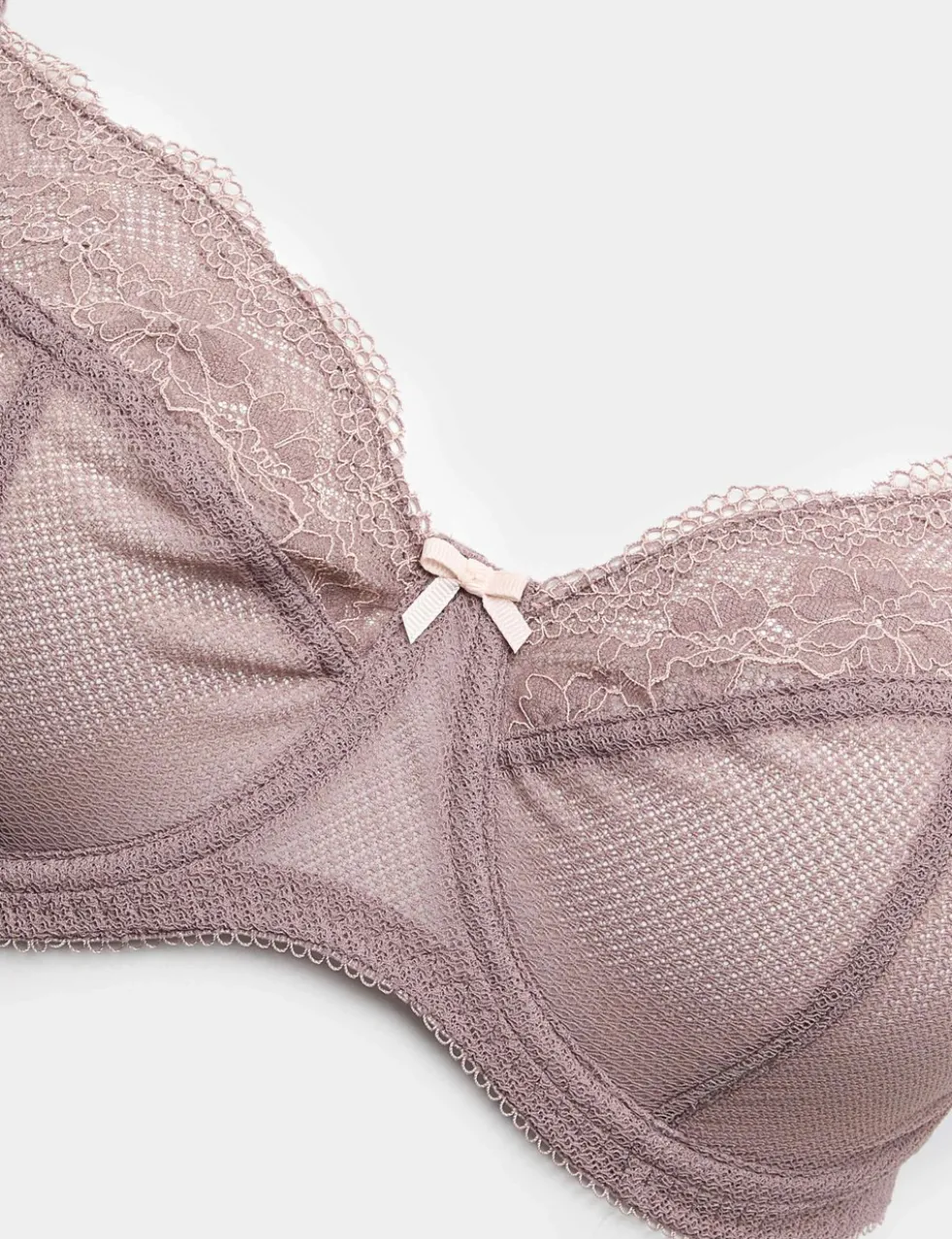 Jasmine Lace Wired Balcony Bra (F-H)