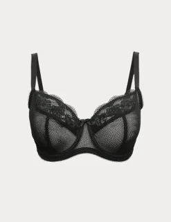 Jasmine Lace Wired Balcony Bra (F-H)