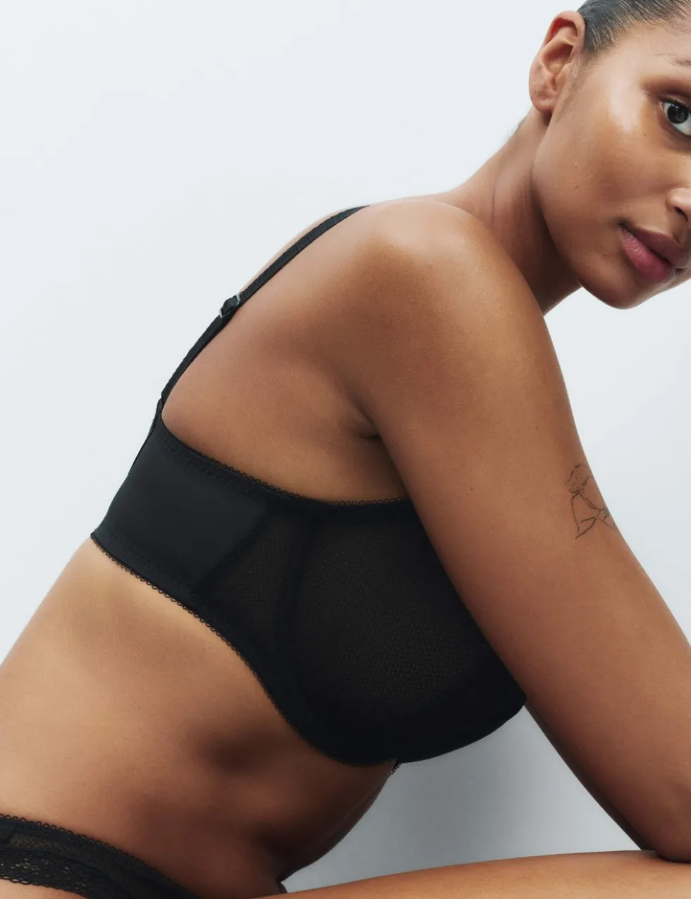 Jasmine Lace Wired Balcony Bra (F-H)