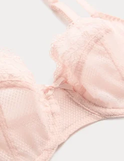 Jasmine Lace Wired Balcony Bra A-E