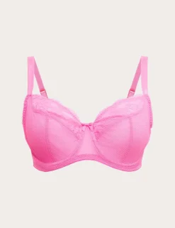 Jasmine Lace Wired Balcony Bra (F-H)