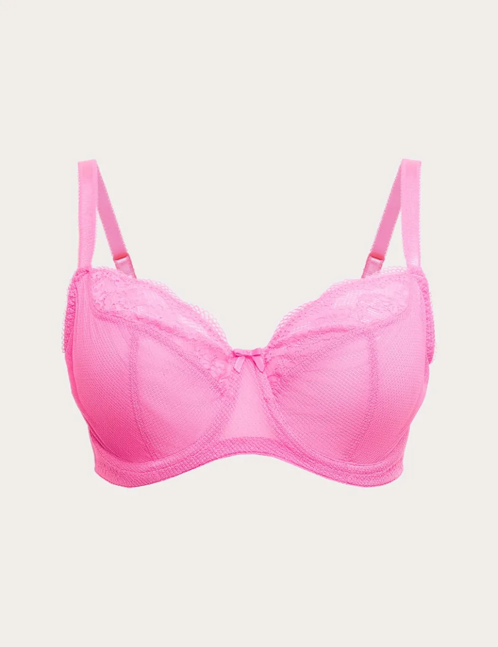Jasmine Lace Wired Balcony Bra (F-H)
