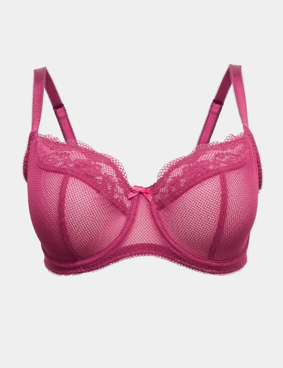 Jasmine Lace Wired Balcony Bra (F-H)