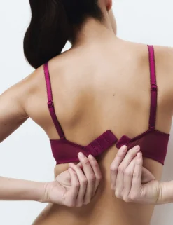 Jasmine Lace Wired Demi Cup Bra (A-E)