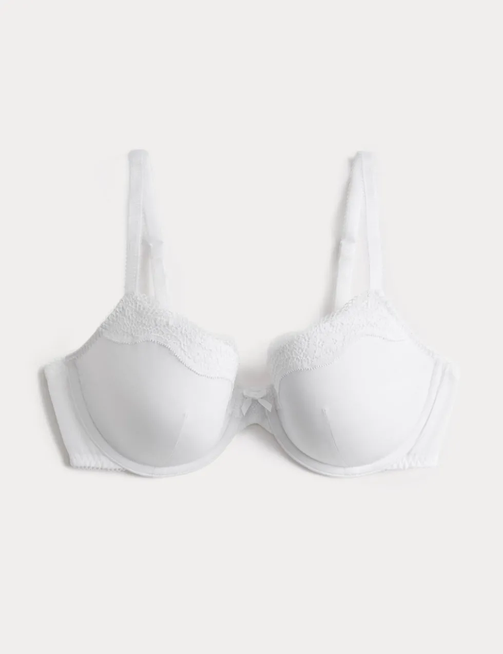 Jasmine Lace Wired Demi Cup Bra (A-E)