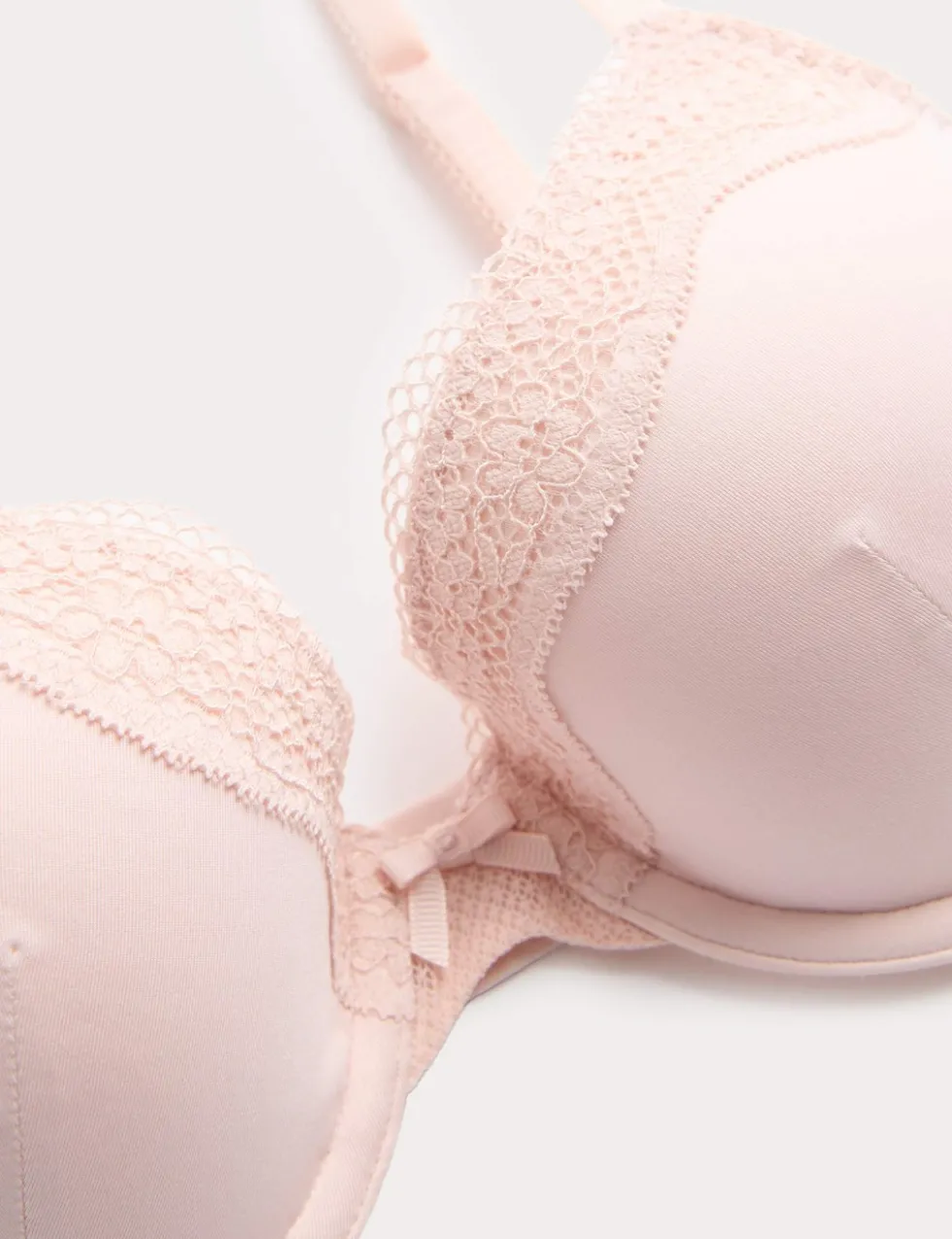 Jasmine Lace Wired Demi Cup Bra (A-E)