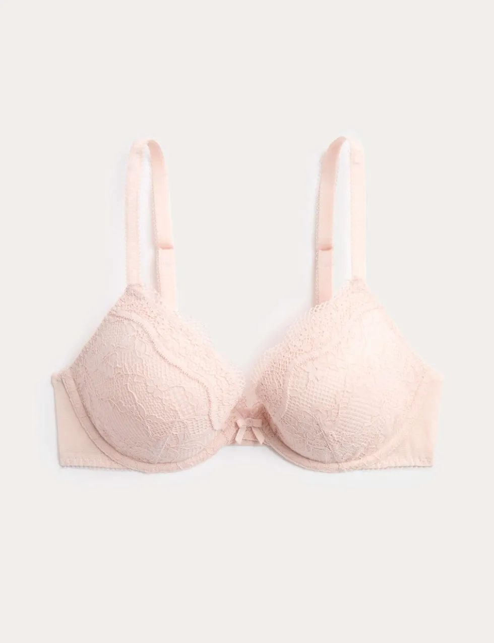 Jasmine Lace Wired Plunge Bra A-E