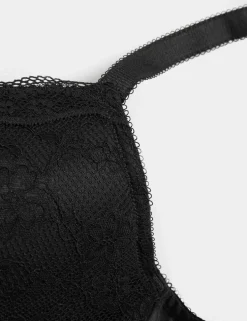 Jasmine Lace Wired Plunge Bra F-H