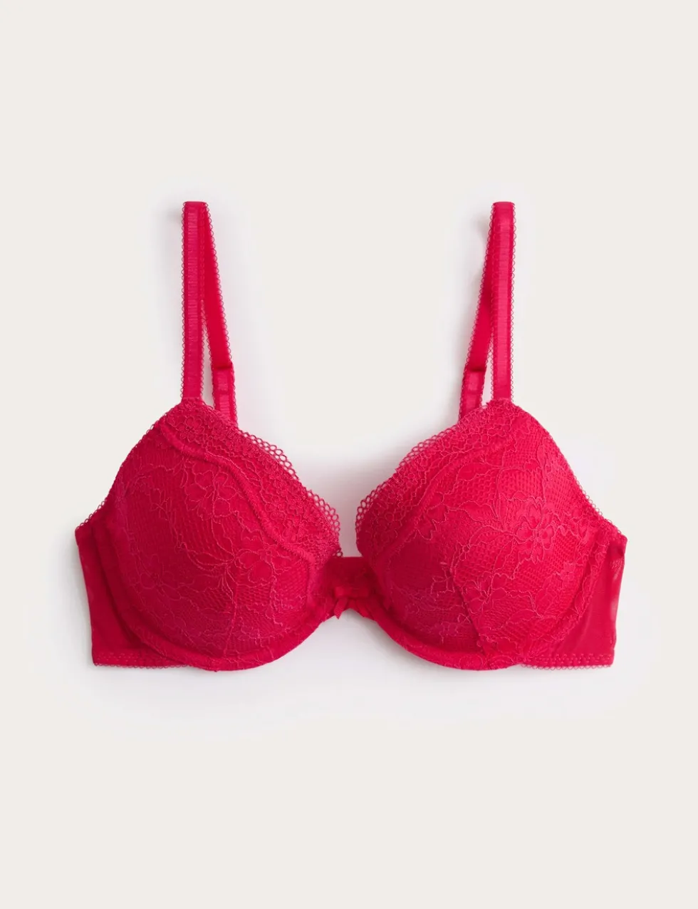 Jasmine Lace Wired Plunge Bra A-E