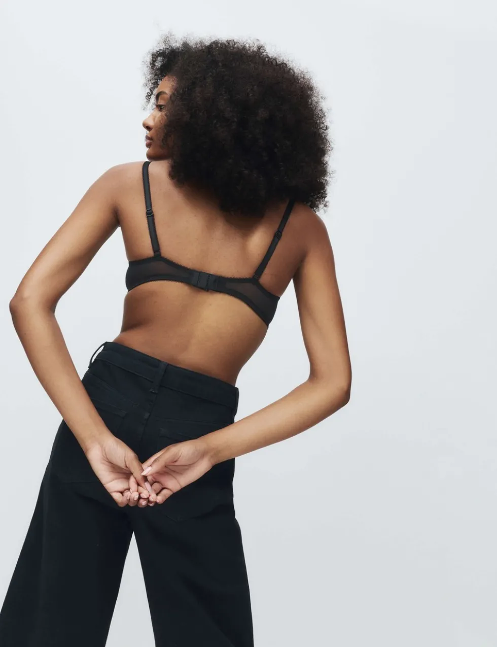 Jasmine Lace Wired Push Up Plunge Bra (A-E)