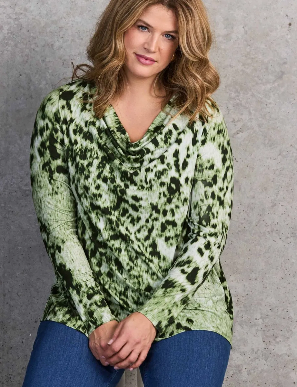 Jersey Animal Print Tunic