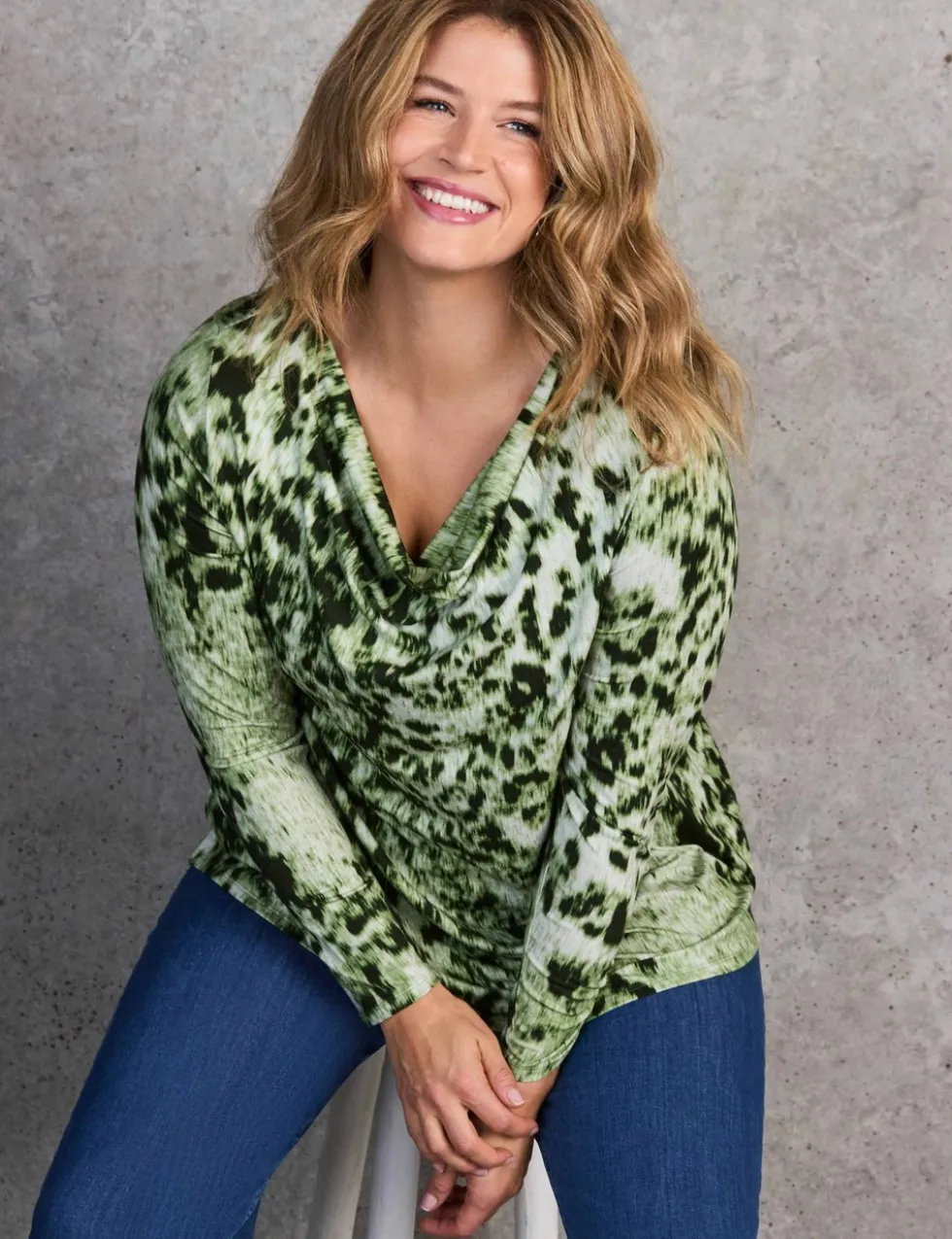 Jersey Animal Print Tunic