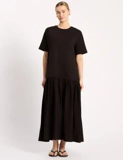 Jersey Boxy Midaxi T-Shirt Dress