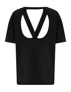 Jersey Cross Back Yoga Top