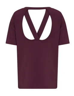 Jersey Cross Back Yoga Top