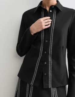 Jersey Embroidered Shirt