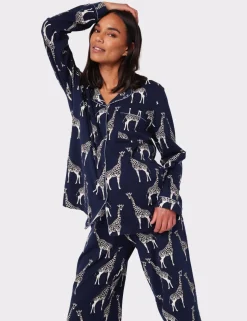 Jersey Giraffe Maternity Pyjama Set