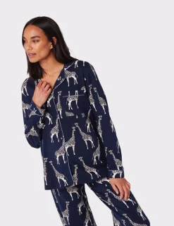 Jersey Giraffe Maternity Pyjama Set