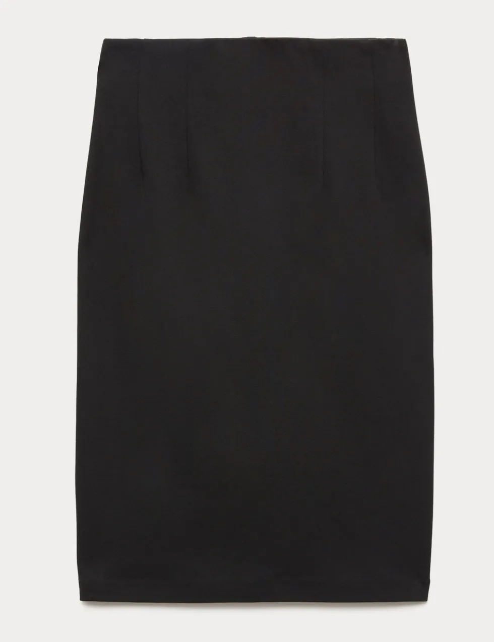 Jersey Knee Length Pencil Skirt