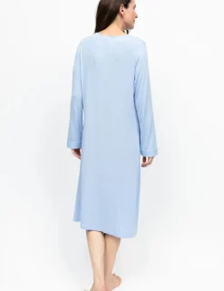 Jersey Lace Trim V-Neck Nightdress