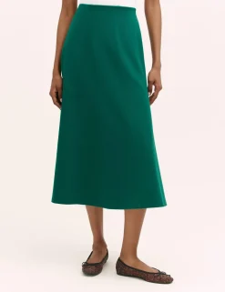 Jersey Midi Skirt