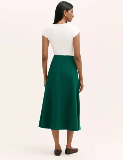 Jersey Midi Skirt