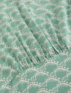 Jersey Printed Mini Waisted Dress