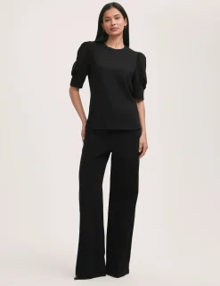 Jersey Puff Sleeve T-Shirt