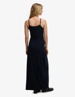 Jersey Scoop Neck Maxi Slip Dress