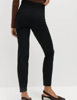 Jersey Slim Fit Ankle Grazer Trousers
