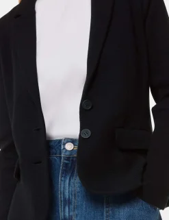 Jersey Slim Single Breasted Blazer