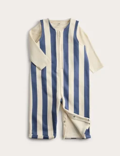 Jersey Striped Dungaree Outfit (0-3 Yrs)