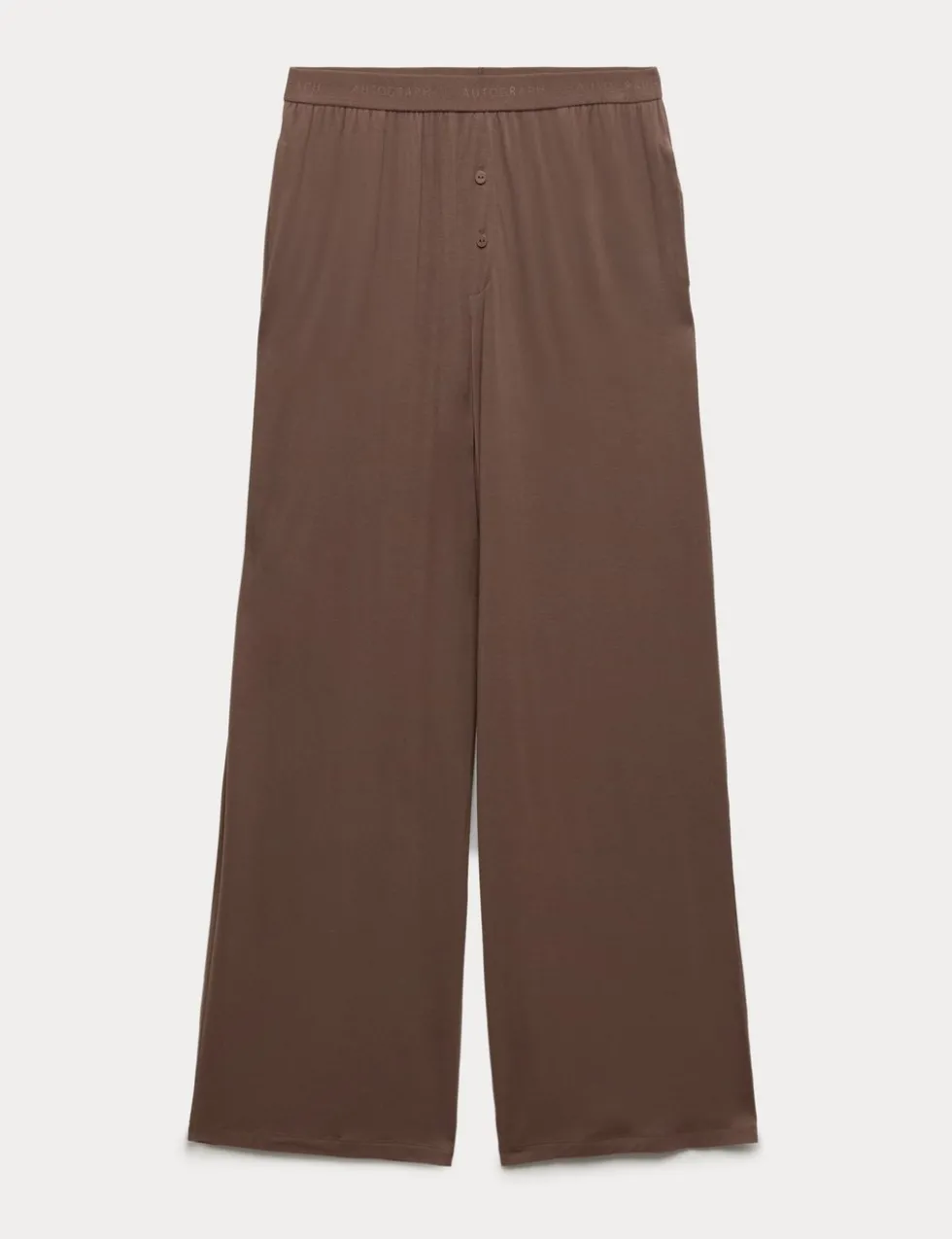 Jersey Wide Leg Pyjama Bottoms