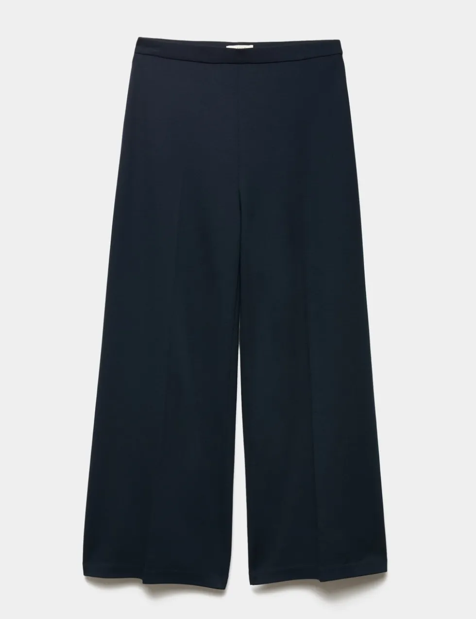 Jersey Wide Leg Trousers with Stretch