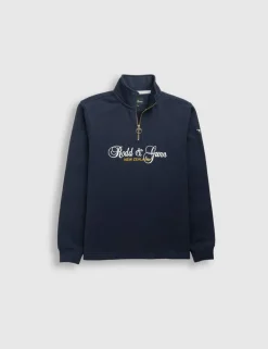 Jubilee Pure Cotton Half Zip Sweatshirt